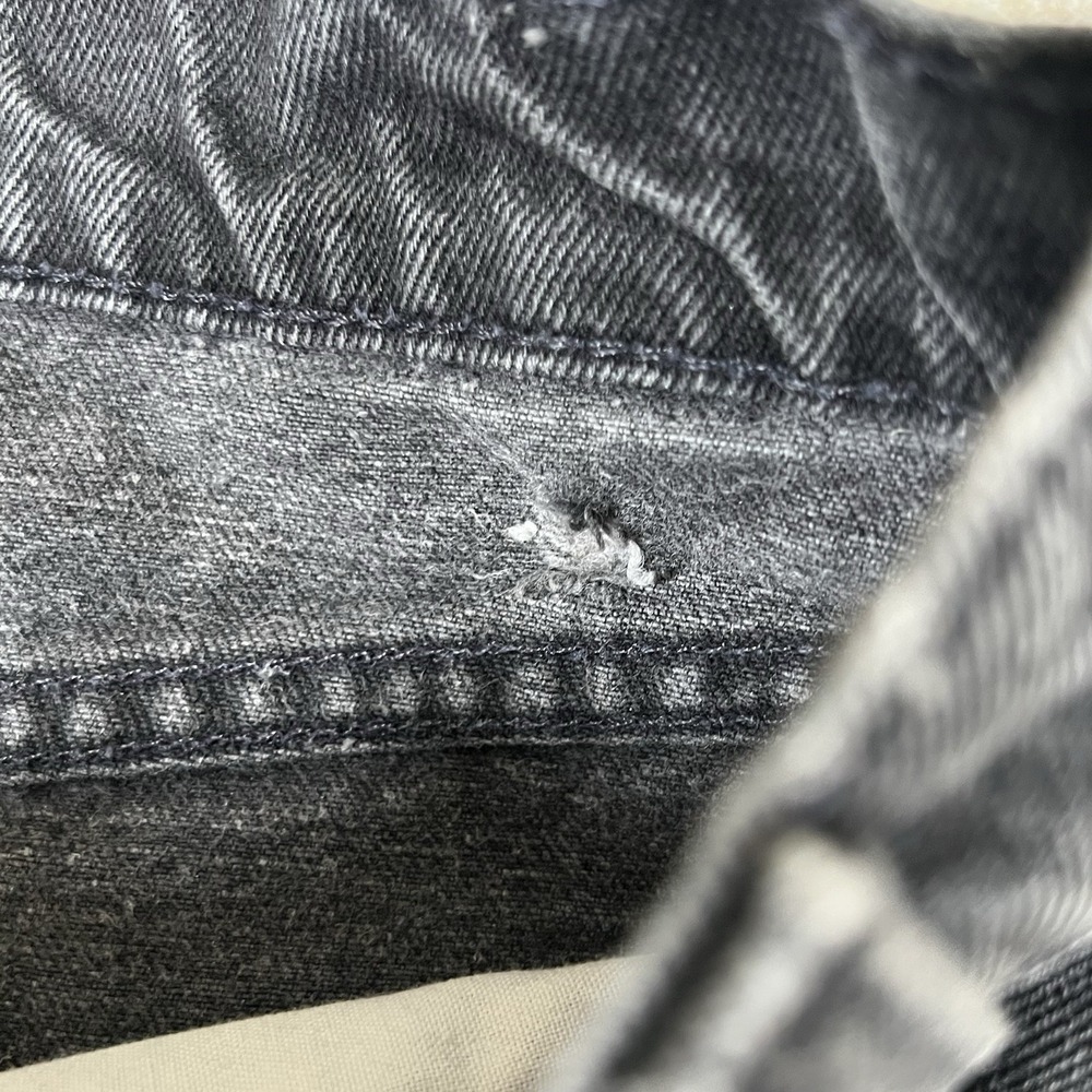 Vintage Levi's 550 Men's 30x32 Black Orange Tab Relaxed Fit Jeans MADE IN USA - Picture 13 of 16